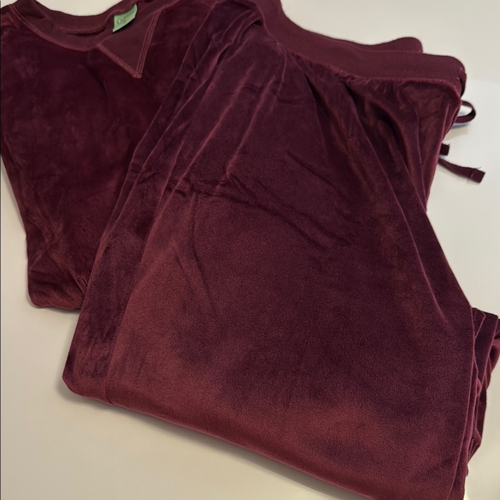 Honeydew USA Purple Pajama Set Velvet Intimates